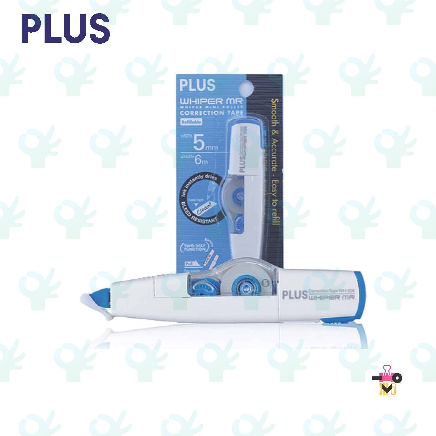 Ofiskita PLUS Refillable Whiper Mr Mini Roller Correction Tape 5MM X